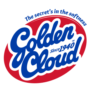 Golden cloud logo